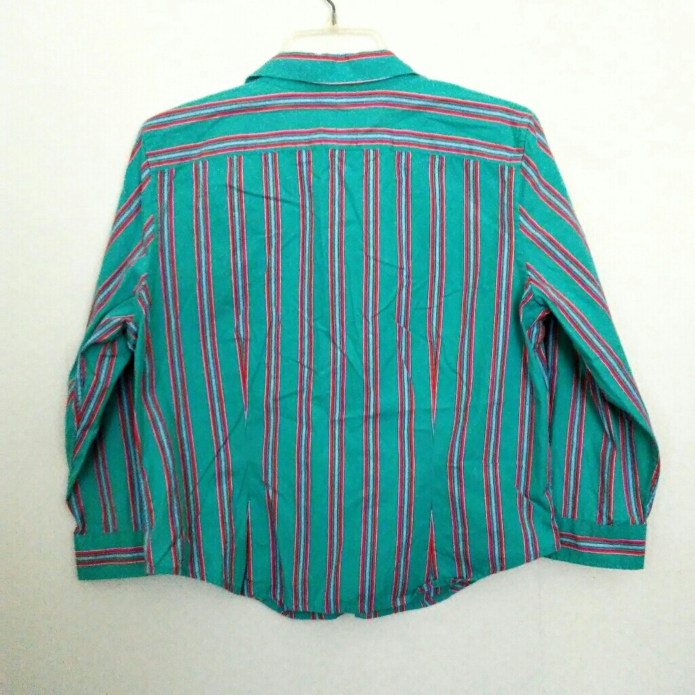 Lauren Ralph Lauren Striped Button Down Top - Picture 3 of 8